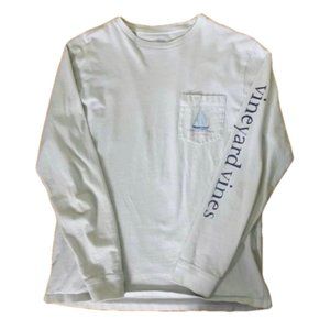 Vineyard Vines XMAS Long-Sleeve Pocket Tee